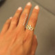 Glorria 14k Solid Gold Fantasy Ring Glorria 14k Solid Gold Fantasy Ring