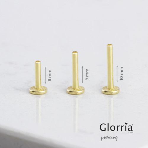 Glorria Altın Ü Harfi Tragus Piercing Glorria Altın Ü Harfi Tragus Piercing