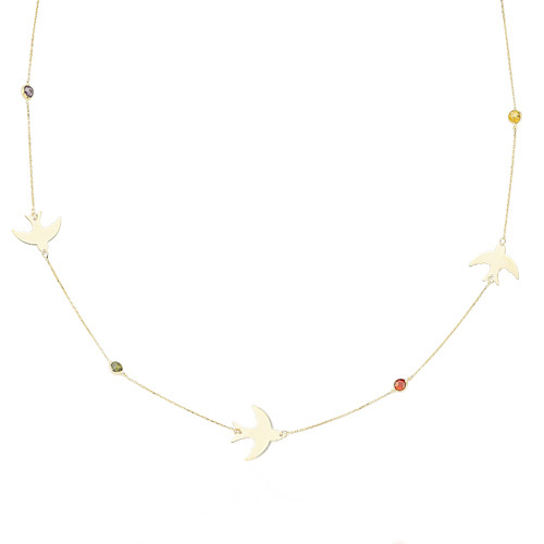 Glorria Altın  Anka Kuşu Kolye Glorria Altın  Anka Kuşu Kolye