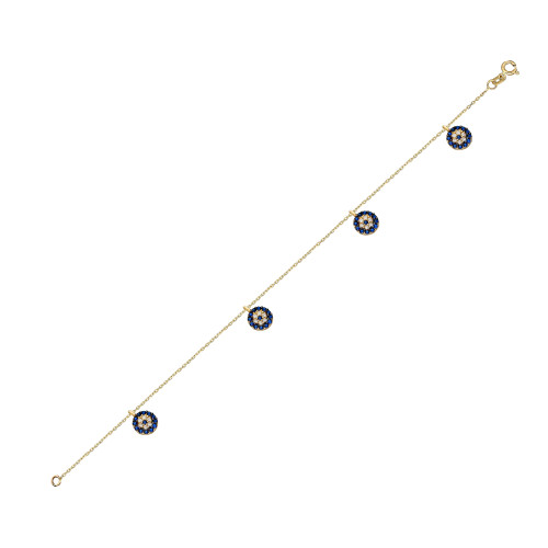 Glorria Altın Nazar Bileklik Glorria Altın Nazar Bileklik