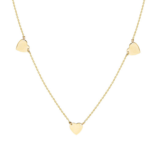 Glorria Altın Üç Kalp Kolye Glorria Altın Üç Kalp Kolye