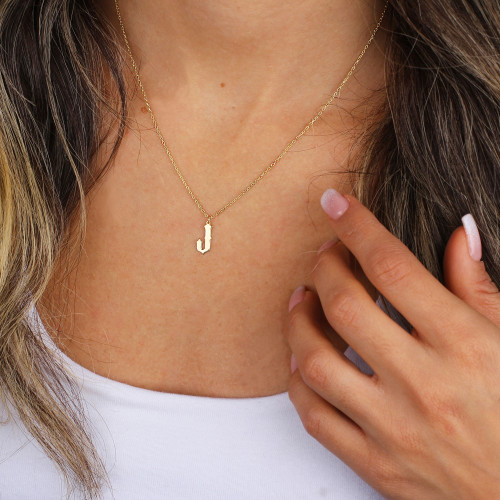 Glorria Kişiye Özel Harf Gümüş Kolye Glorria Kişiye Özel Harf Gümüş Kolye