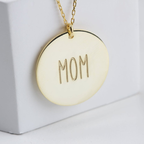 Glorria Kişiye Özel İsimli Plaka Gümüş Kolye