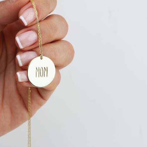 Glorria Kişiye Özel İsimli Plaka Gümüş Kolye