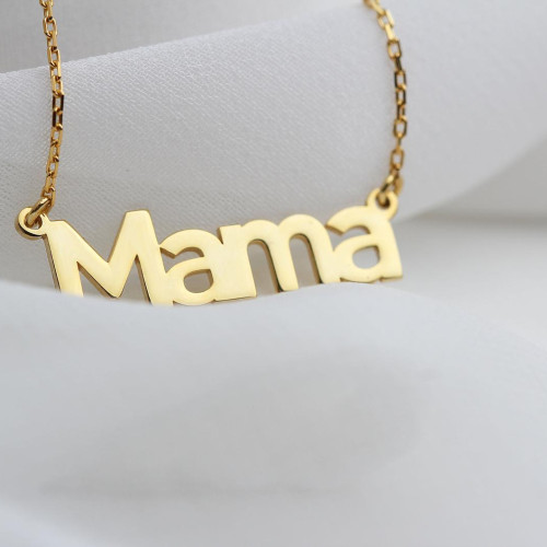 Glorria Kişiye Özel İsimli Gümüş Kolye