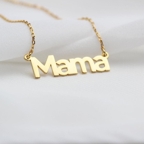 Glorria Kişiye Özel İsimli Gümüş Kolye