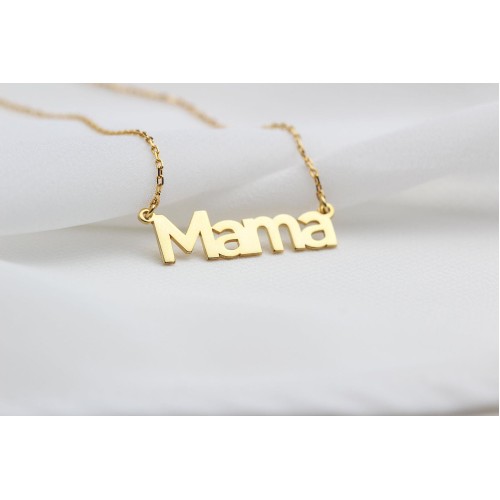 Glorria Kişiye Özel İsimli Gümüş Kolye