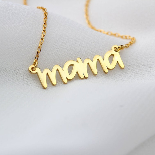 Glorria Kişiye Özel İsimli Gümüş Kolye