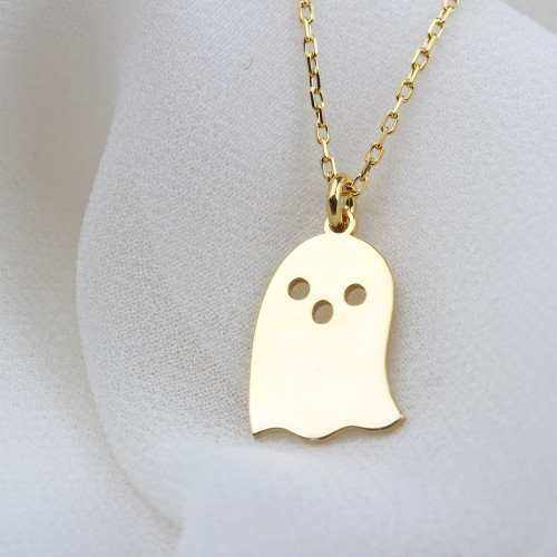 Glorria Kişiye Özel Halloween Gümüş Kolye