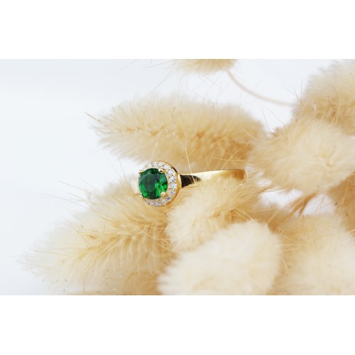 Glorria Kişiye Özel Doğum Taşlı Gümüş Yuvarlak Yüzük Glorria Kişiye Özel Doğum Taşlı Gümüş Yuvarlak Yüzük