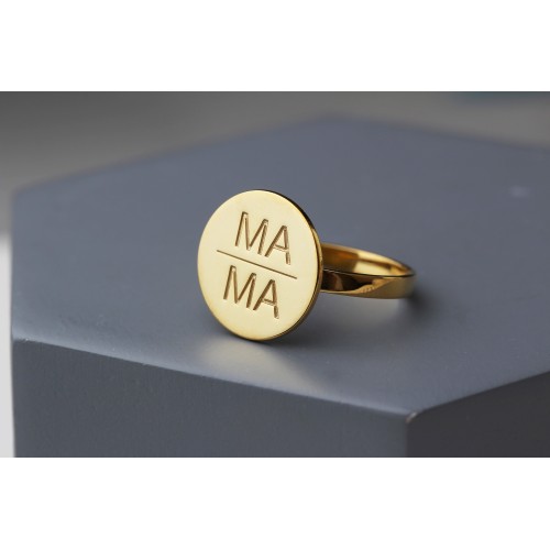 Glorria Kişiye Özel İsimli Mama Gümüş Yüzük Glorria Kişiye Özel İsimli Mama Gümüş Yüzük