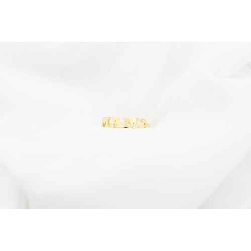 Glorria Kişiye Özel İsimli Mama Gümüş Yüzük Glorria Kişiye Özel İsimli Mama Gümüş Yüzük