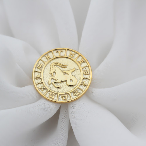 Glorria Kişiye Özel Gümüş Burç Yüzük