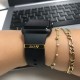 Glorria Gümüş Apple Watch Uyumlu İsimli Kordon Aksesuarı Glorria Gümüş Apple Watch Uyumlu İsimli Kordon Aksesuarı