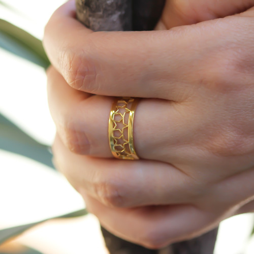 Glorria Gümüş Yıldız Yüzük