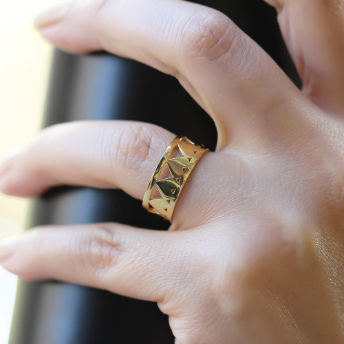 Glorria Gümüş Kalp Yüzük