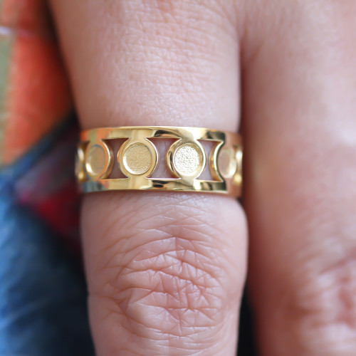 Glorria Gümüş Daire Yüzük Glorria Gümüş Daire Yüzük