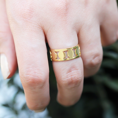 Glorria Gümüş Plaka Yüzük