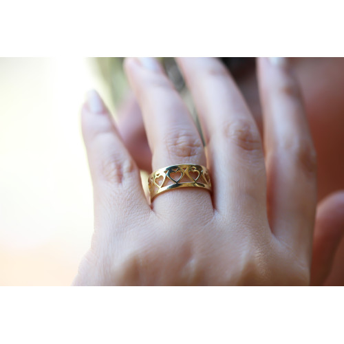 Glorria Gümüş Kalp Yüzük Glorria Gümüş Kalp Yüzük