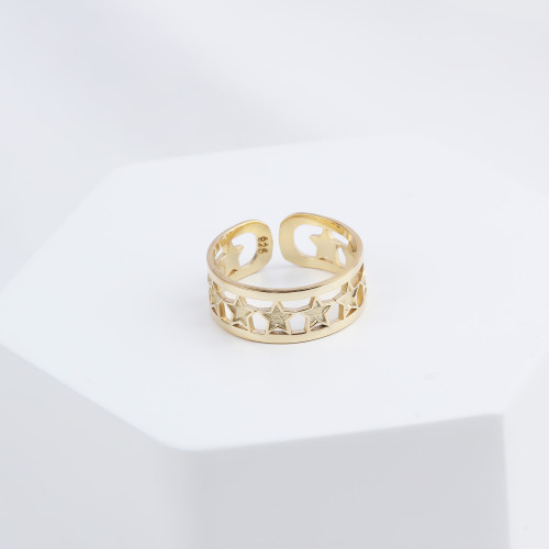 Glorria Gümüş Yıldız Yüzük