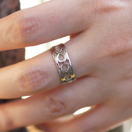 Glorria Gümüş Sonsuzluk Yüzük