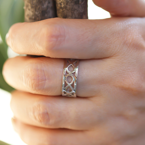 Glorria Gümüş Sonsuzluk Yüzük