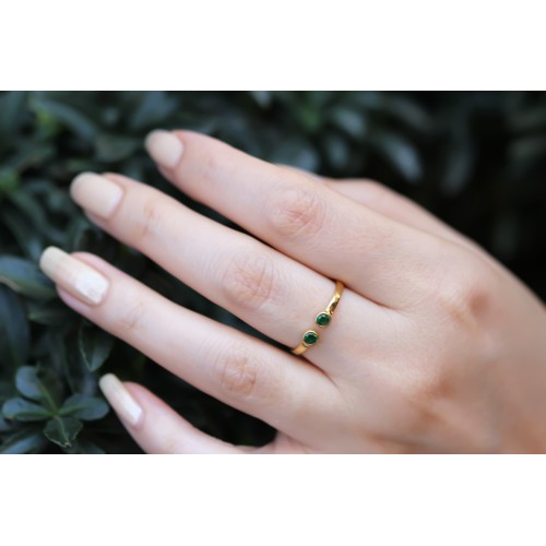 Glorria Gümüş Kişiye Özel Doğum Taşı Yüzük Glorria Gümüş Kişiye Özel Doğum Taşı Yüzük