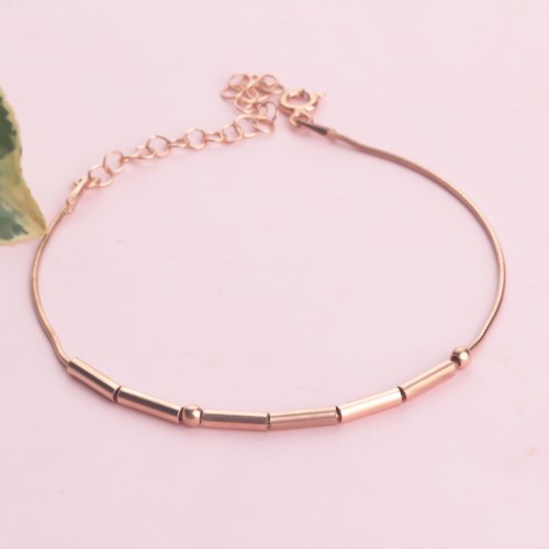 Glorria Gümüş Kişiye Özel Mors Alfabesi Bileklik