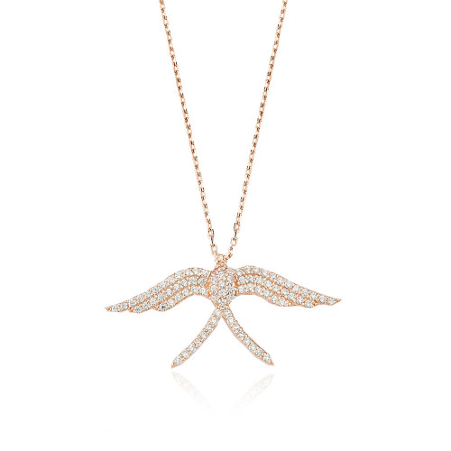 Glorria Gümüş Güvercin Kolye Glorria Gümüş Güvercin Kolye