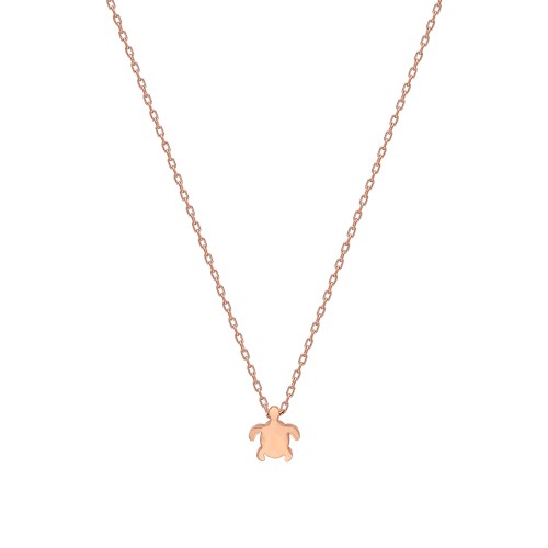 Glorria Gümüş Kaplumbağa Kolye