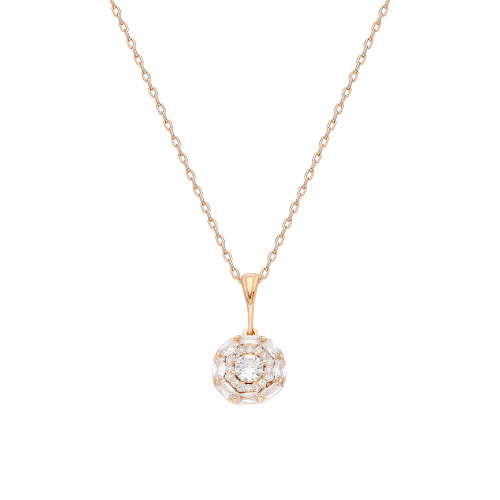 Glorria Gümüş Baget Taşlı Kolye Glorria Gümüş Baget Taşlı Kolye