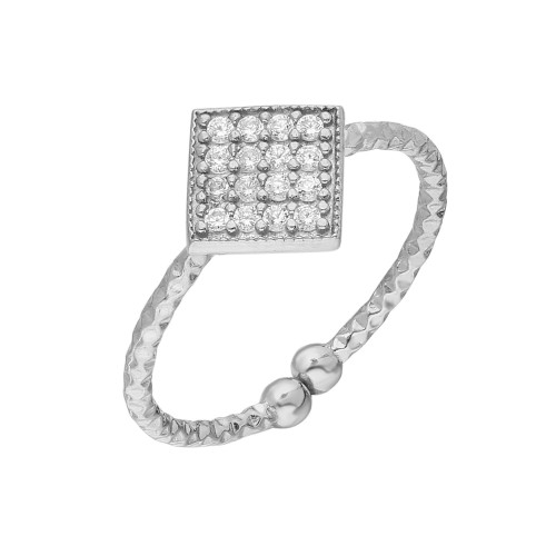 Glorria Gümüş Geometrik Yüzük Glorria Gümüş Geometrik Yüzük