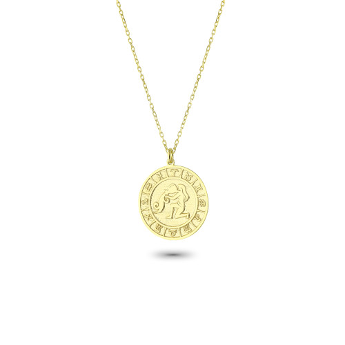 Glorria Gümüş Kova Burcu Kolye Glorria Gümüş Kova Burcu Kolye