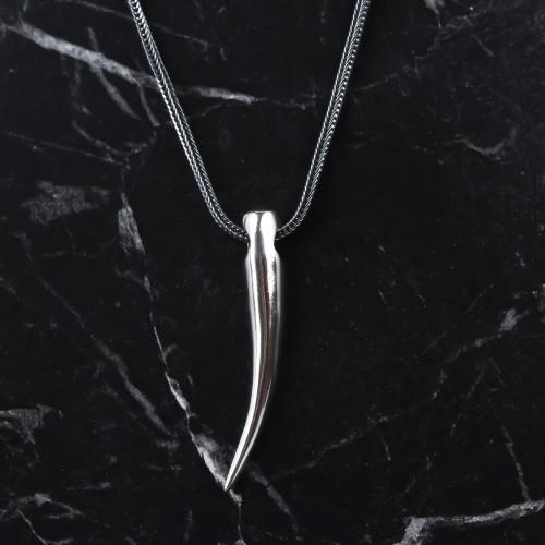 Glorria Gümüş Erkek Fildişi Kolye Glorria Gümüş Erkek Fildişi Kolye