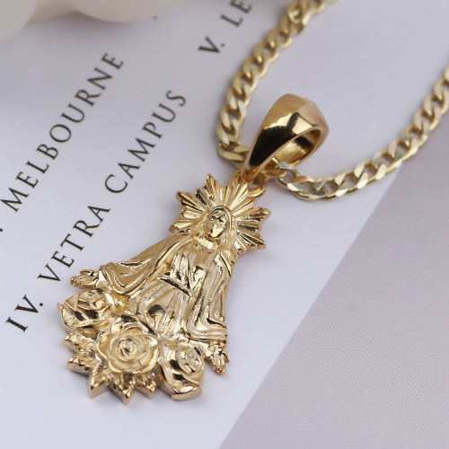 Glorria Gümüş Gurmet Zincirli Meryemana Kolye Glorria Gümüş Gurmet Zincirli Meryemana Kolye