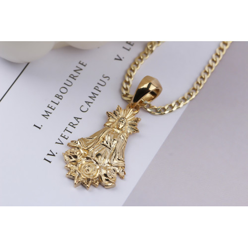 Glorria Gümüş Gurmet Zincirli Meryemana Kolye Glorria Gümüş Gurmet Zincirli Meryemana Kolye