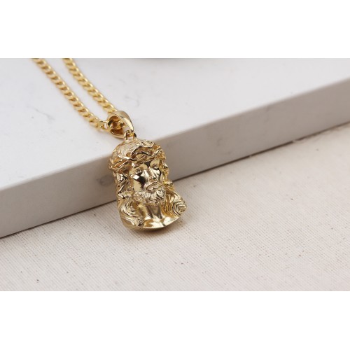 Glorria Gümüş Gurmet Zincirli İsa Mesih Kolye Glorria Gümüş Gurmet Zincirli İsa Mesih Kolye