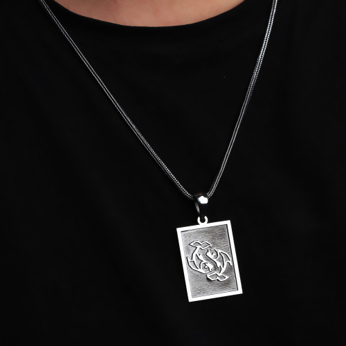 Glorria Erkek Burç Gümüş Kolye Glorria Erkek Burç Gümüş Kolye