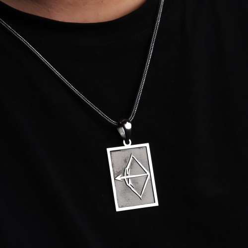 Glorria Erkek Burç Gümüş Kolye