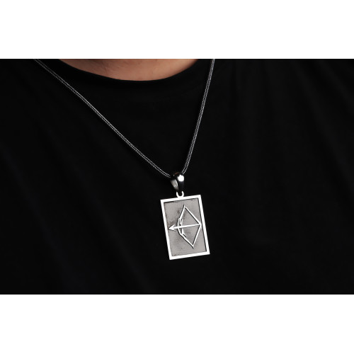 Glorria Erkek Burç Gümüş Kolye