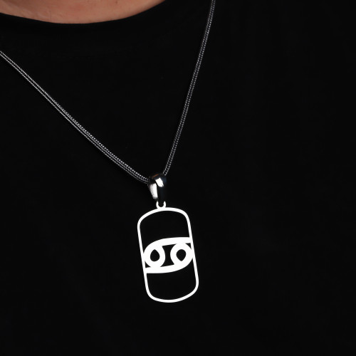 Glorria Erkek Burç Gümüş Kolye Glorria Erkek Burç Gümüş Kolye