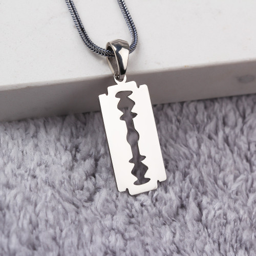 Glorria Erkek Jilet Gümüş Kolye Glorria Erkek Jilet Gümüş Kolye