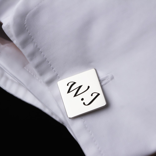 Glorria Erkek Kişiye Özel Harfli Kol Düğmesi