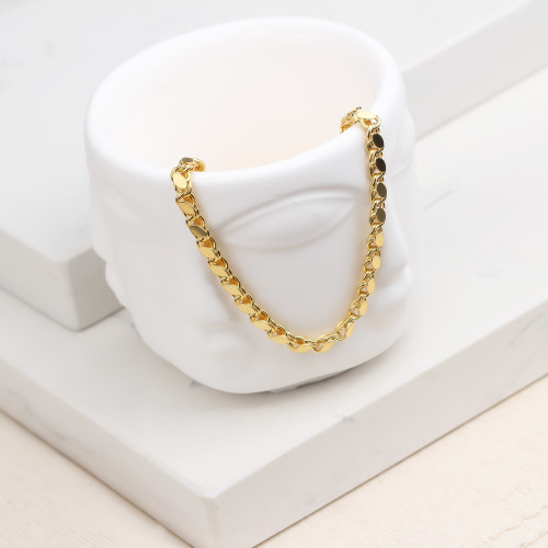 Glorria Gümüş Arpa Pullu Zincir Kolye Glorria Gümüş Arpa Pullu Zincir Kolye