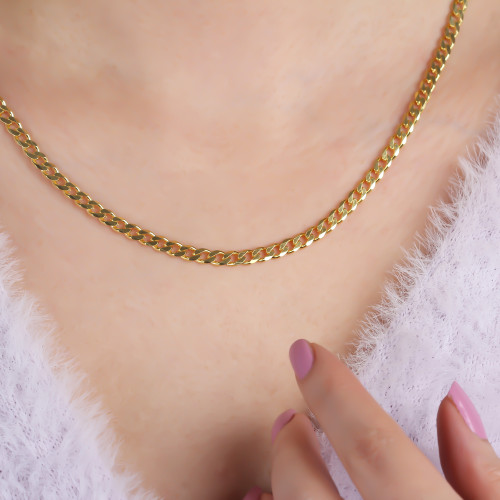 Glorria Gümüş Gurmet Zincir Kolye Glorria Gümüş Gurmet Zincir Kolye