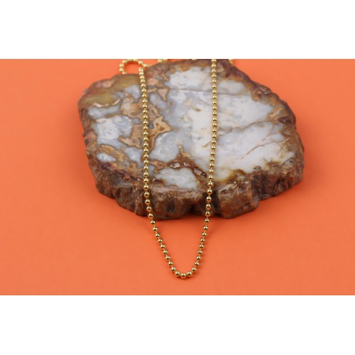 Glorria Gümüş Top Zincir Kolye Glorria Gümüş Top Zincir Kolye