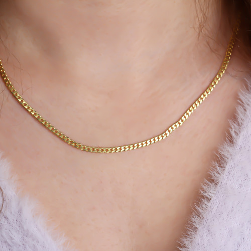 Glorria Gümüş Gurmet Zincir Kolye Glorria Gümüş Gurmet Zincir Kolye