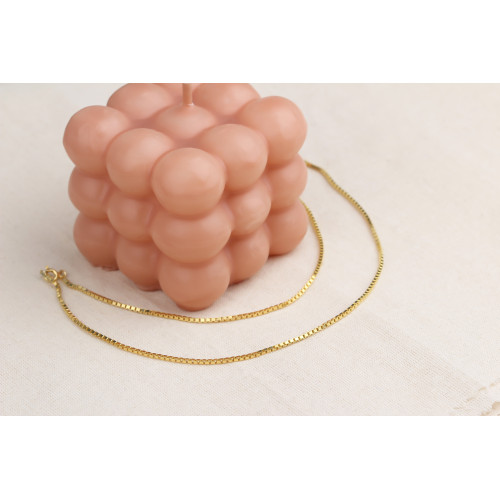 Glorria Gümüş Küp Zincir Kolye Glorria Gümüş Küp Zincir Kolye