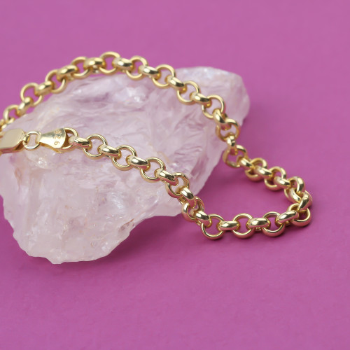 Glorria Gümüş Doç Zincir Bileklik