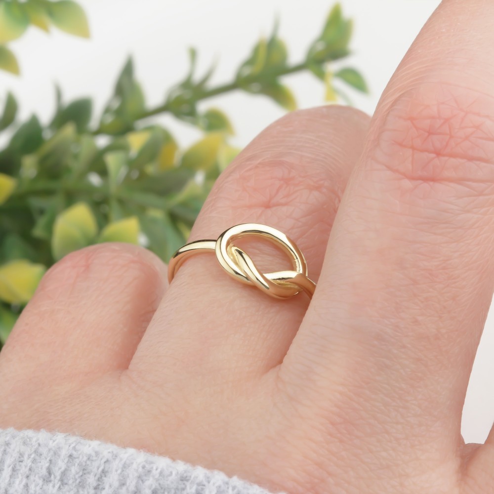 Glorria Altın Düğüm Yüzük